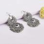 Zephyrr Fashion Turkish Style Beaded Layered Chandbali Earrings Statement Jewelry for Women (JAE-4887)