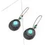 Minagoo Boho Dangle Earrings for Women Flower Bohemian Drop Jewelry