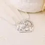 Luvalti Best Friends Forever Heart Necklaces - Set of 3 Friendship Necklaces - Family and Friends Jewelry