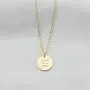 LUIWIN Inspirational Disc Necklace 14K Gold Plated Simple Engraved Hand Stamped Round Pendant Necklace Jewelry Gift for Women Girls 15 mm Disc,18'' + 2'' ext … LUIWIN Inspirational Disc Necklace 14K Gold Plated Simple Engraved Hand Stamped Round Pendant Necklace Jewelry Gift for Women Girls 15 mm Disc,18'' + 2'' ext …