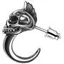 2pcs Luxury Silver Skull Stud Earrings for Mens Womens, Sterling Silver Gothic Earring, Biker Jewelry 2pcs Luxury Silver Skull Stud Earrings for Mens Womens, Sterling Silver Gothic Earring, Biker Jewelry
