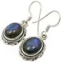 SilverStarJewel Discount Jewelry Set 925 Solid Silver Blue LABRADORITE Earrings And Pendant SilverStarJewel Discount Jewelry Set 925 Solid Silver Blue LABRADORITE Earrings And Pendant