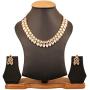 Touchstone Indian Bollywood Handcrafted Traditional Royal Mughal Kundan Polki Meenakari Enamel Colorful Wedding Designer Jewelry Necklace Choker Set in Gold and Silver Tone for Women.