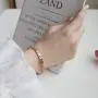 Luxe Alice Premium Fashion Accessory of Rose Gold Surgical Steel Bracelets for Women, Charm Link (Chain) Wrist Bracelet(Bangle) Luxe Alice Premium Fashion Accessory of Rose Gold Surgical Steel Bracelets for Women, Charm Link (Chain) Wrist Bracelet(Bangle)