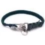 Mens Hand-Knotted Chevron Bracelet - Green Mens Hand-Knotted Chevron Bracelet - Green