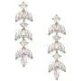 SWEETV Cubic Zirconia Wedding Earrings for Brides Bridesmaids, Elegant Marquise Bridal Dangling Earrings, Crystal Drop earrings for Women Jewelry Gifts SWEETV Cubic Zirconia Wedding Earrings for Brides Bridesmaids, Elegant Marquise Bridal Dangling Earrings, Crystal Drop earrings for Women Jewelry Gifts