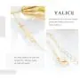 Yalice Minimalist Cross Choker Necklace Sideway Horizontal Necklace for Women and Girls Yalice Minimalist Cross Choker Necklace Sideway Horizontal Necklace for Women and Girls