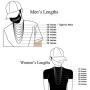 CHISMORL 16-30 Inches Waterproof Rope Chain Stainless Steel Twist Necklace Width 3mm/4mm/5mm/6mm-Silver and Gold Color