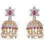 TARINIKA Nakshatra CZ Necklace Set with Pearls for Women and Girl