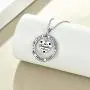 YAFEINI Daughter Necklace Gifts for Her Birthday Anniversary Graduation Sterling Silver Jewelry Gift from Mom Dad YAFEINI Daughter Necklace Gifts for Her Birthday Anniversary Graduation Sterling Silver Jewelry Gift from Mom Dad