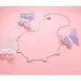 DAOCHONG 925 Sterling Silver Dainty Butterfly Choker Necklace for Women Teen Girls Jewelry Gifts Birthday