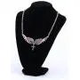 Szxc Jewelry Womens Crystal Guardian Angel Wings Cross Choker Pendant Necklaces 18''+2'' Szxc Jewelry Womens Crystal Guardian Angel Wings Cross Choker Pendant Necklaces 18''+2''