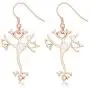 MANZHEN Science Jewelry Nerve Cell Dangle Earrings MANZHEN Science Jewelry Nerve Cell Dangle Earrings