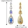 BriLove Womens Elegant Wedding Bridal Multi Teardrop Long Chandelier Dangle Earrings BriLove Womens Elegant Wedding Bridal Multi Teardrop Long Chandelier Dangle Earrings