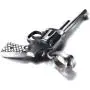 Xusamss Punk Titanium Steel Revolver Gun Pendant Necklace,24inches Link Chain Xusamss Punk Titanium Steel Revolver Gun Pendant Necklace,24inches Link Chain