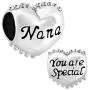 Casa De Novia for European Charm Bracelets Heart Love Nana Casa De Novia for European Charm Bracelets Heart Love Nana