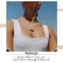 Aetorgc Boho Layered Choker Necklace Chain Love Necklaces Multi Color Beaded Necklace Jewelry for Women and Girls