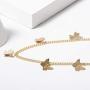 GVUSMIL Butterfly Necklace for Women Girls Y Pendant Choker Chain Necklace Charm Jewelry Gift for Her