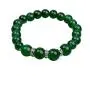 COLORFUL BLING Elegant Faux Pearl Imitation Crystal Necklace Earring and Bracelet Red Green Color Costume Jewelry Set for Women Girls COLORFUL BLING Elegant Faux Pearl Imitation Crystal Necklace Earring and Bracelet Red Green Color Costume Jewelry Set for Women Girls