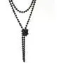 JNF Big Pearl Necklace for Women Faux Pearls Choker Bracelet and Earrings Pearl Jewelry Sets for Wedding