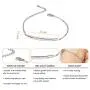 555Jewelry Womens Sparkly Cubic Zirconia Cylinder Bar Stainless Steel Bracelet
