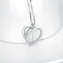 Penguin Necklace Sterling Silver Cubic Zirconia Heart Shape Penguin Gifts for Women Girls, 18''