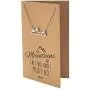 Quan Jewelry Mountain Pendant Necklace for Men and Women, Adventure and Outdoor Lovers, Mountains Jewelry Gift with Greeting Card Quan Jewelry Mountain Pendant Necklace for Men and Women, Adventure and Outdoor Lovers, Mountains Jewelry Gift with Greeting Card