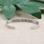 Joycuff Funny Gift for Women Inspirational Bracelet Mantra Cuff Friend Encouragement Jewelry for Daughter Sister Wife Mom Friendship