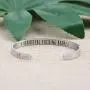 Joycuff Funny Gift for Women Inspirational Bracelet Mantra Cuff Friend Encouragement Jewelry for Daughter Sister Wife Mom Friendship