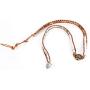 LIUANAN Boho Handmade Wrap Bracelet Natural Stone Multilayer Chakra Strand Bracelet for Women Men