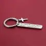 HOLLP Religious Jewelry Jeremiah 29:11 Keychain for I Know The Plans I Have for You Christian Gift Cross Charm HOLLP Religious Jewelry Jeremiah 29:11 Keychain for I Know The Plans I Have for You Christian Gift Cross Charm