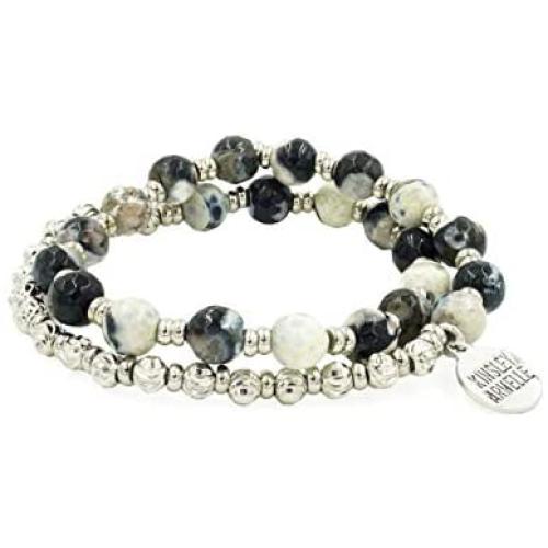 Kinsley Armelle Wrap Collection - Silver Ora Bracelet