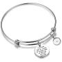 Faith of A Mustard Seed Bracelet Keyring Matthew 17:20 Faith Jewelry