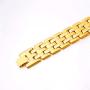U7 Men Wrist Link Bracelet Pumk Jewelry Stainless Steel 15MM Chunky Chain Bracelet Wristband, with Detaching Device