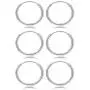 Small Silver Hoop Earrings-3 Pairs Cartilage Earring Hoop Set|Silver Hoop Earrings for Women Men Girls Boys Lips Nose Rings 8/10/12mm Small Silver Hoop Earrings-3 Pairs Cartilage Earring Hoop Set|Silver Hoop Earrings for Women Men Girls Boys Lips Nose Rings 8/10/12mm