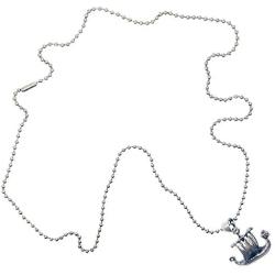 Jewelry Viking Dragonship Boat Ship Dragon Amulet Charm Silver pewter pendant necklace w Silver Ball Chain