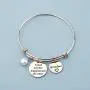 WUSUANED Memorial Jewelry I Used to Be His/Her Angel Bracelet in Memory of Loved One Grandpa Grandma Sympathy Gift WUSUANED Memorial Jewelry I Used to Be His/Her Angel Bracelet in Memory of Loved One Grandpa Grandma Sympathy Gift