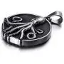 Elfasio Viking Pendant Necklace for Men Pirate Drakkar Ship Norse Sea Monster Octopus Tentacle Stainless Steel Both Sided Chain Vintage Jewelry Elfasio Viking Pendant Necklace for Men Pirate Drakkar Ship Norse Sea Monster Octopus Tentacle Stainless Steel Both Sided Chain Vintage Jewelry
