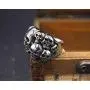 Stainless Steel Gothic Skull Vintage Antique Style Biker Rings Cocktail Party Rings Comfort Fit Size 7-11 Stainless Steel Gothic Skull Vintage Antique Style Biker Rings Cocktail Party Rings Comfort Fit Size 7-11
