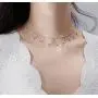SLUYNZ 925 Sterling Silver Choker Necklace for Women Teen Girls Bohemia Collar Necklace Adjustable Necklace
