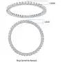 La Joya 1/3-1/2 Carat Total Weight (ctw) Certified Lab Grown Full Diamond Eternity Rings - Solid 10k White Gold - Ultimate Wedding Ring Anniversary Bands And Stackable Rings For Her - Any Ring Size
