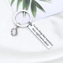 HOLLP Buffy Inspired Jewelry I’m The Thing That Monsters Have Nightmares About Keychain Gift for Buffy Fans