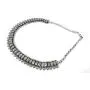 Necklace Choker Oxidized Indian Jewelry Tiny Heart Beads 14 Inch Antique Silver Necklace Women Necklace Choker Oxidized Indian Jewelry Tiny Heart Beads 14 Inch Antique Silver Necklace Women