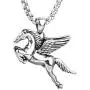 Running Horse Shape Men Necklaces Stainless Steel Pendant Necklace Women Girls Gift Running Horse Shape Men Necklaces Stainless Steel Pendant Necklace Women Girls Gift