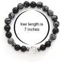 Mslamiso Black Beaded Mens Bracelet, Handmade Bracelets Jewelry Women Boho and Inspiration Jewellery Gift for Couples, Teen Girls Mslamiso Black Beaded Mens Bracelet, Handmade Bracelets Jewelry Women Boho and Inspiration Jewellery Gift for Couples, Teen Girls