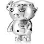 AIEGNOS 925 Sterling Silver Jewelry River Animals Charms Beads Gifts for Women Girls Fit European Charms Bracelet