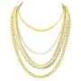 RnBLM JEWELRY 3-4 Pcs 14K Gold Plated Layered Necklaces for Women Minimalist Dainty Link Choker Chain Necklaces Set RnBLM JEWELRY 3-4 Pcs 14K Gold Plated Layered Necklaces for Women Minimalist Dainty Link Choker Chain Necklaces Set