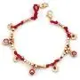 Moonlight Collections Evil Eye Turkish Protection Macrame Jewelry Hamsa Hand Bracelet