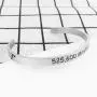 TOGON Rent Season of Love 525,600 Minutes Cuff Bracelet Inspirational Gifts Broadway Musical Jewelry Friendship Gift for Her