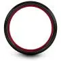Chroma Color Collection Tungsten Carbide Wedding Band Ring 8mm for Men Women Green Red Blue Purple Black Copper Fuchsia Teal Interior with Dome Brushed Polished Chroma Color Collection Tungsten Carbide Wedding Band Ring 8mm for Men Women Green Red Blue Purple Black Copper Fuchsia Teal Interior with Dome Brushed Polished